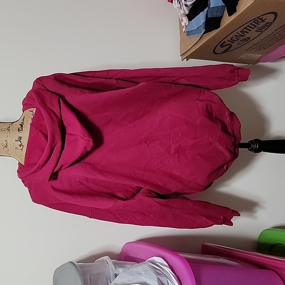 Xl Marron zip up hoodie. - Picture 3 of 3